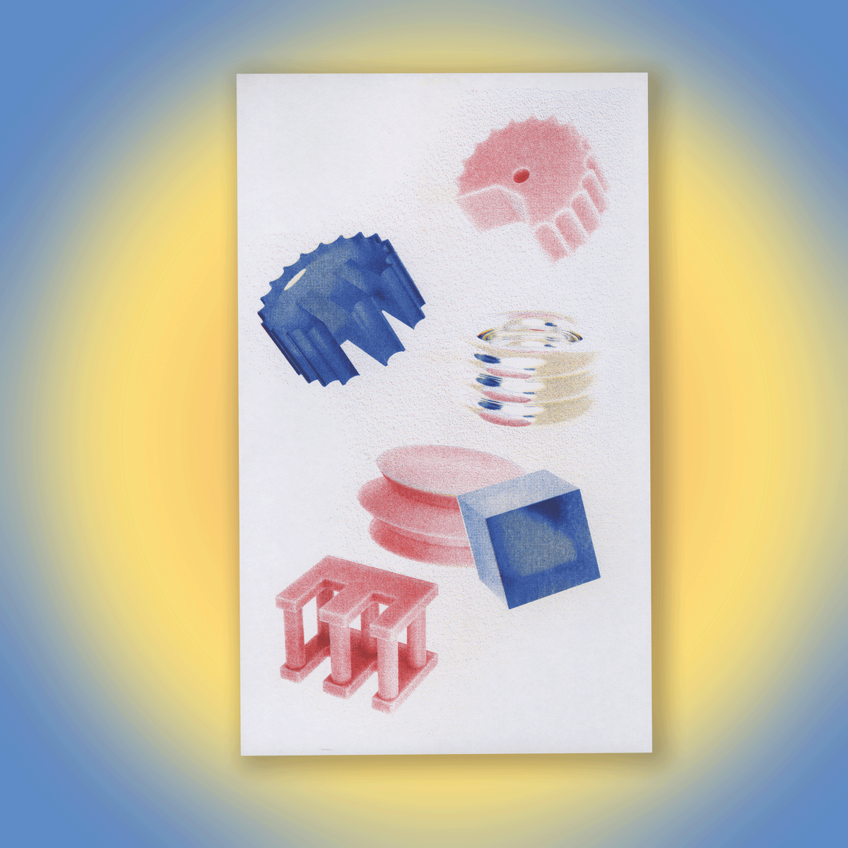 3D Modeling for Print: Fall 2022 Cohort Riso Posters