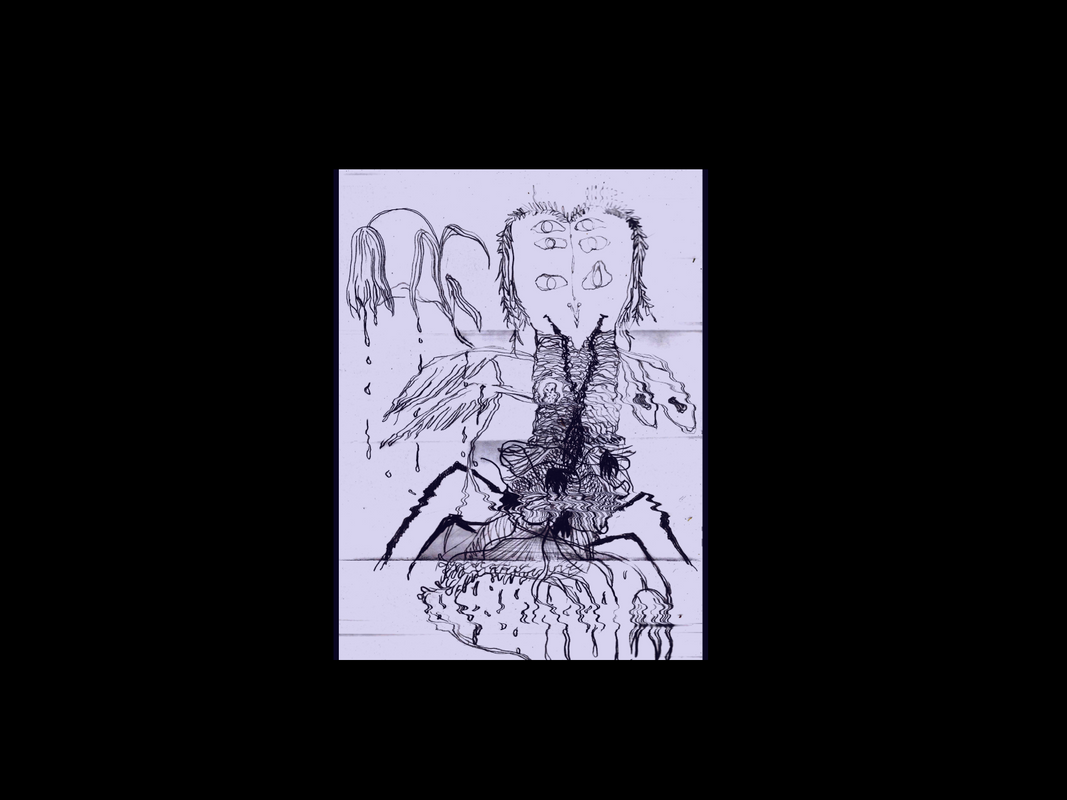 Collaborative Drawing and Writing: Cadavre Exquis